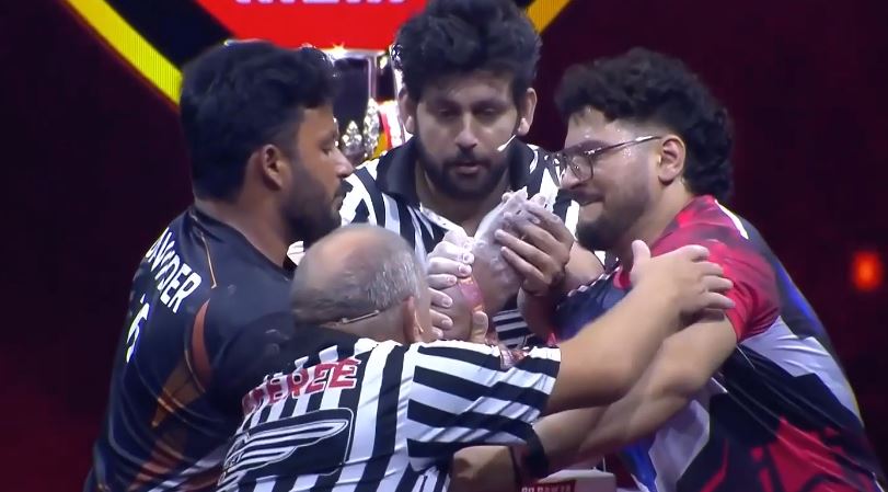 Jaipur Veers vs Rohtak Rowdies | Dara Singh Handa vs Davinder Kandola (100 kg) | Hindi Highlights