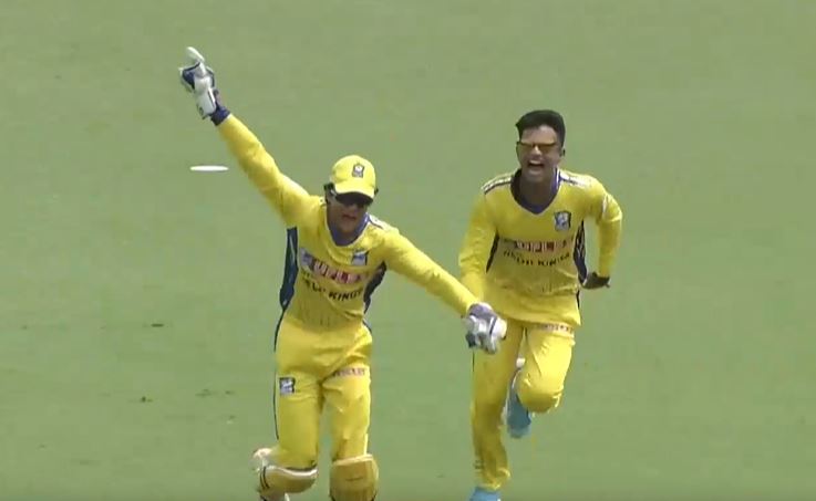 Central Delhi Kings beat North Delhi Strikers by 8 wickets | Match 2