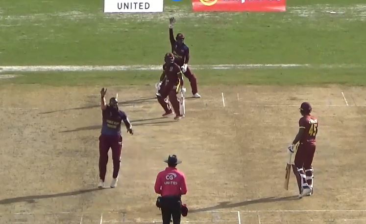 Leeward Islands Hurricanes vs West Indies Academy: Daniel Doram's 3 for 34