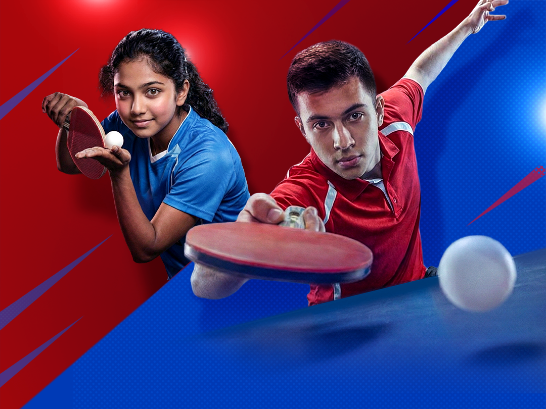 Quarter - finals of dream sports championship table tennis 2026 banner
