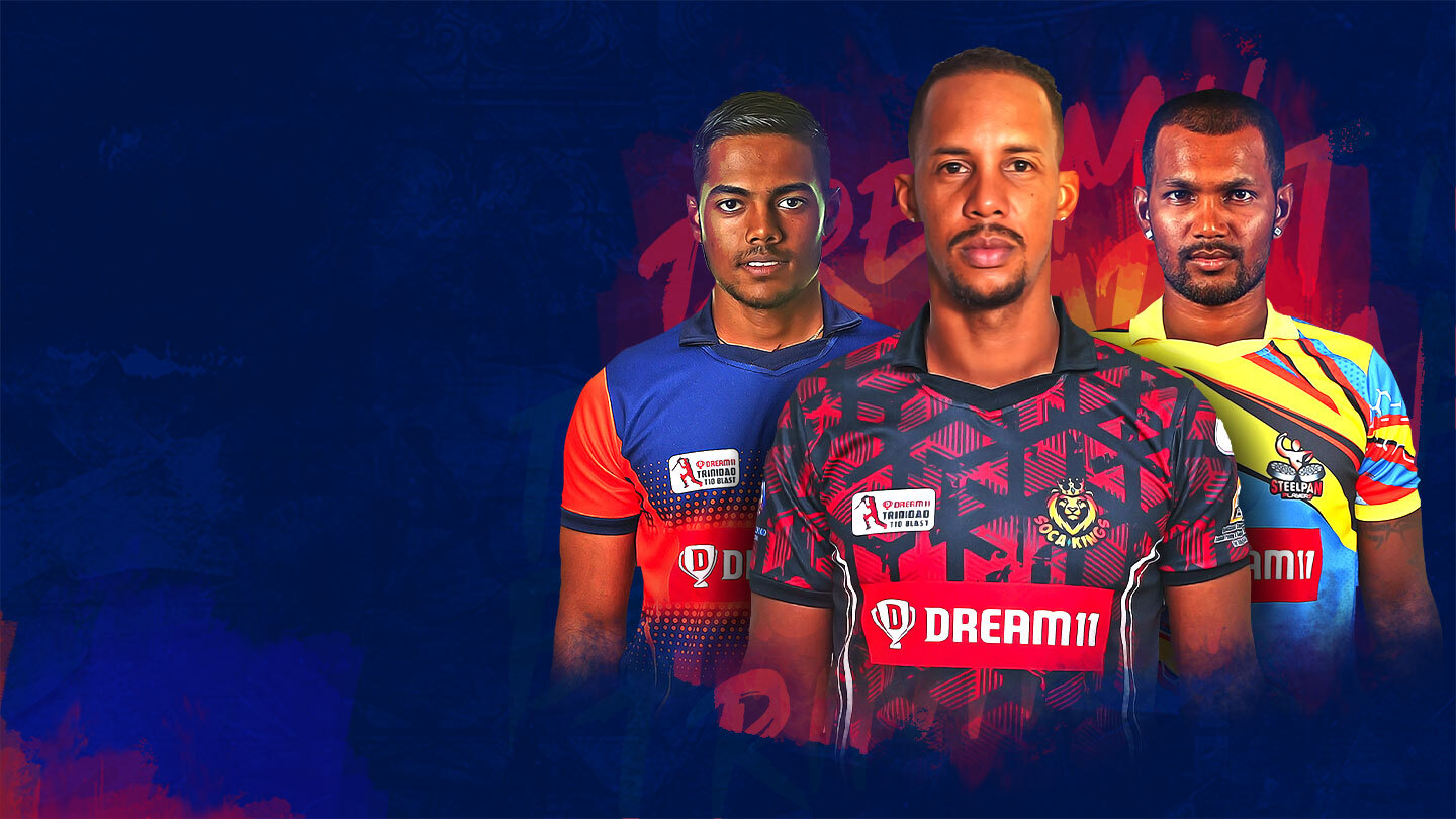 Dream11 trinidad t10 blast, 6th edition, 2024 cricket banner