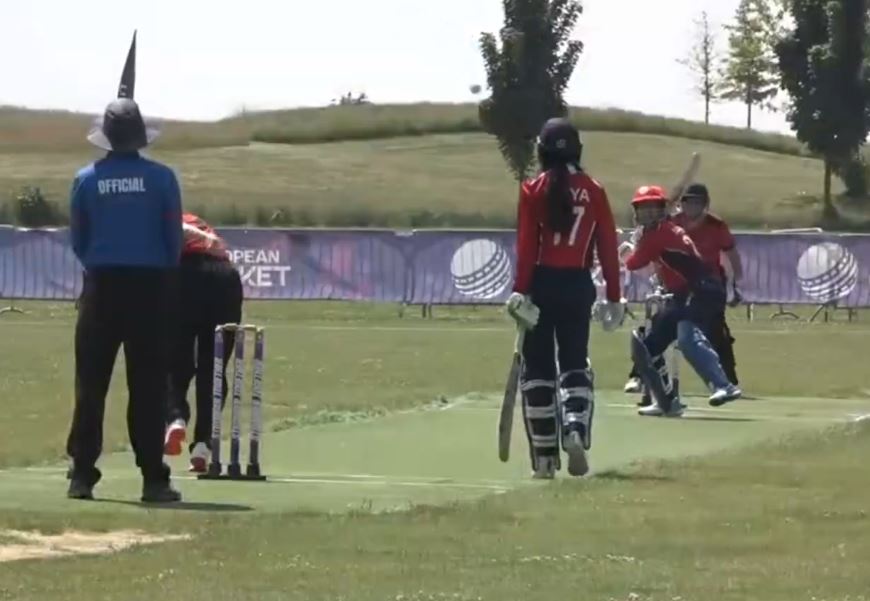 ECN Central Europe Cup T20IW, M3: GIB-W vs AUT-W - Highlights