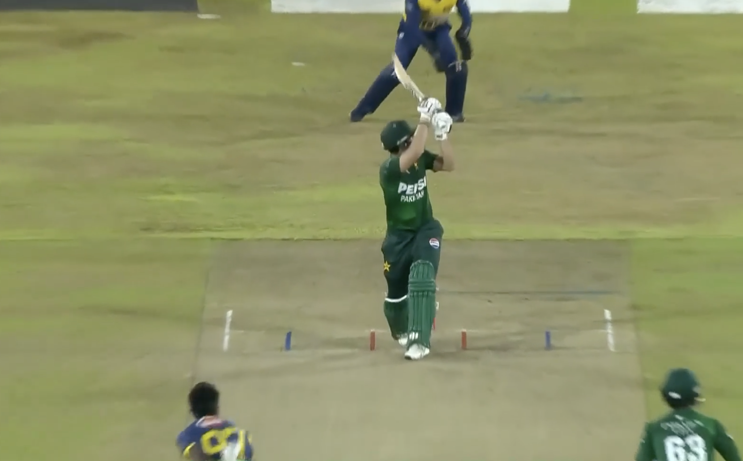 BLITZKRIEG! Salman Agha turns up the heat on Eshan Malinga