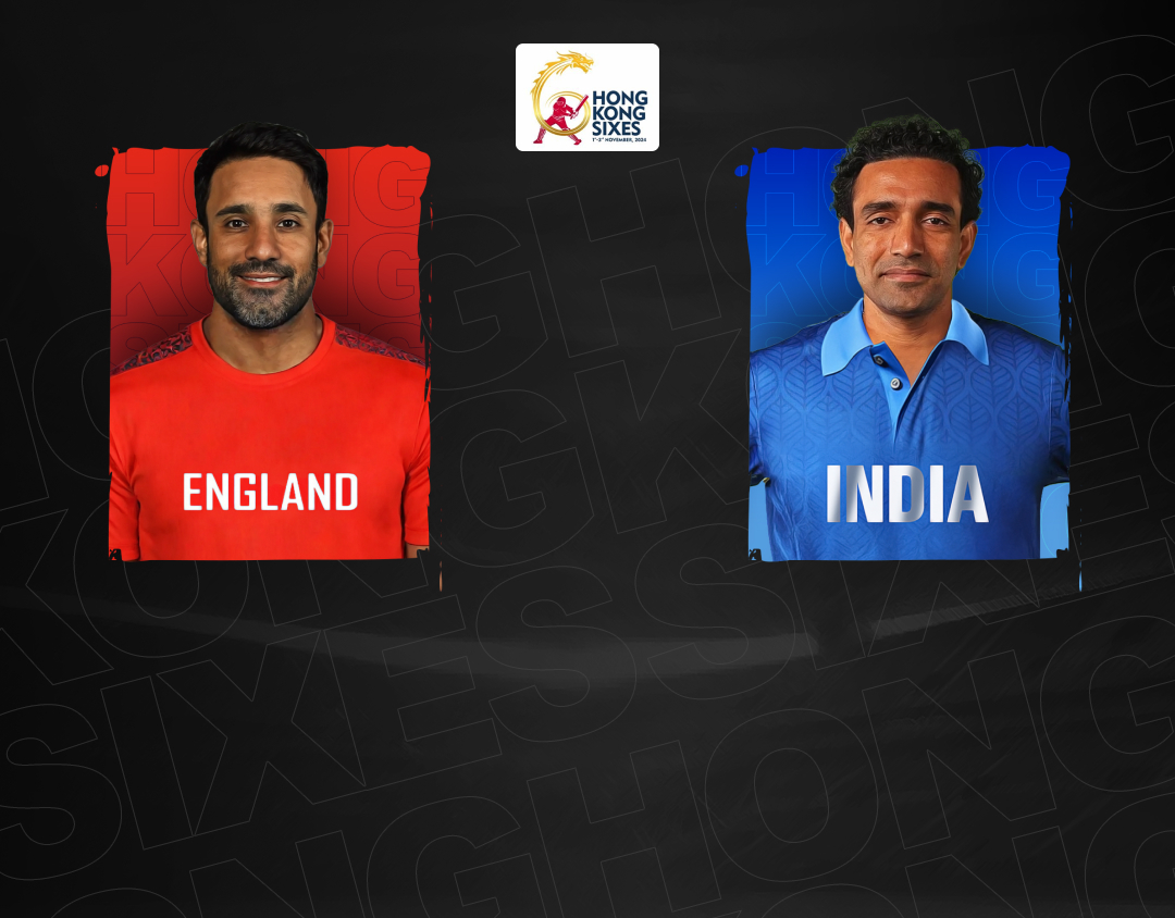 Bowl match 2 of hong kong sixes, 2024: england vs india banner