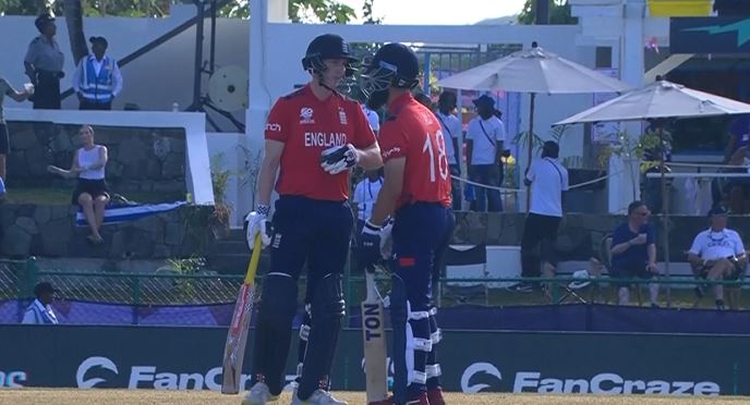 Match 34: England beat Namibia by 41 runs on DLS