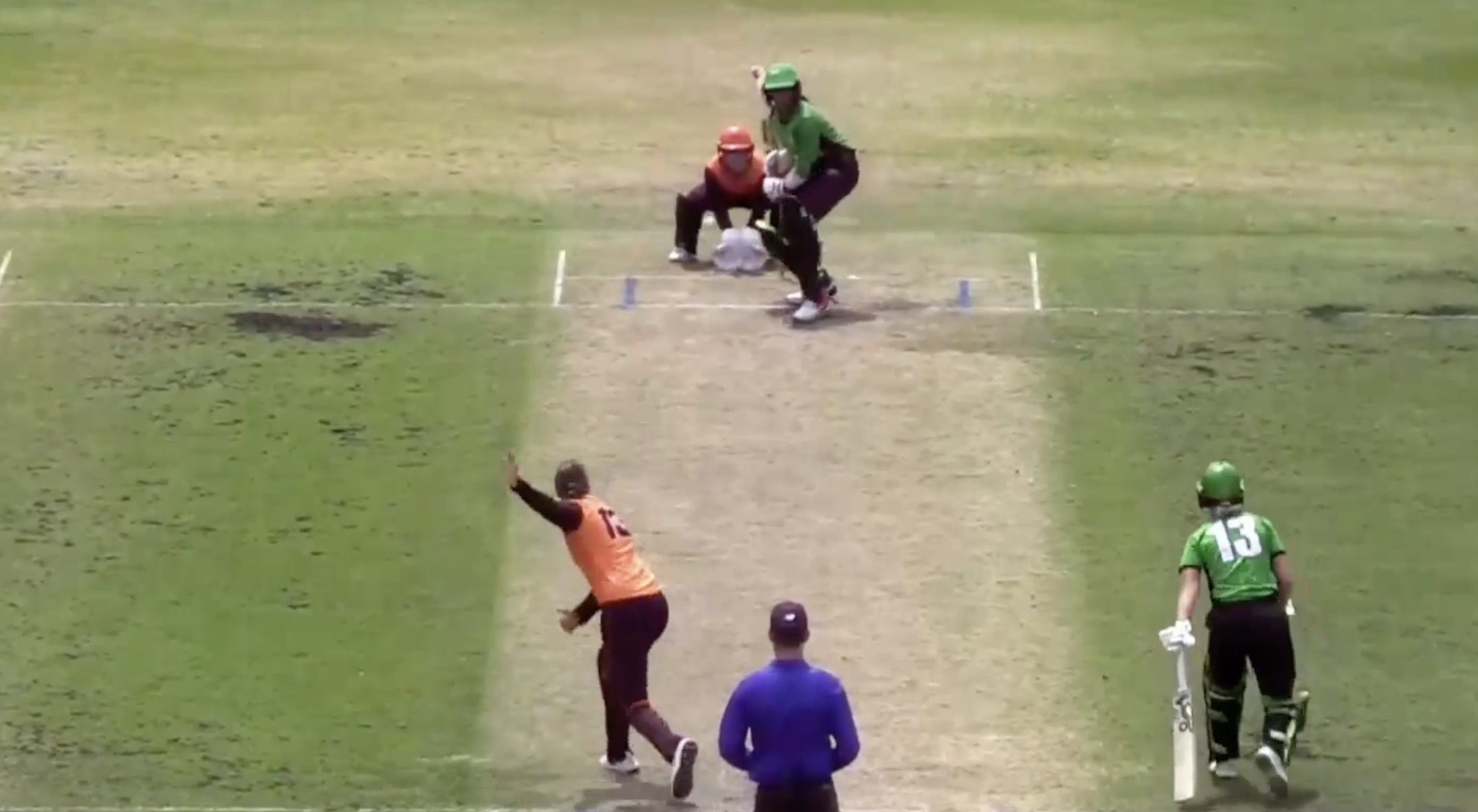 Amy Edgar's 3 for 13 | Match 17