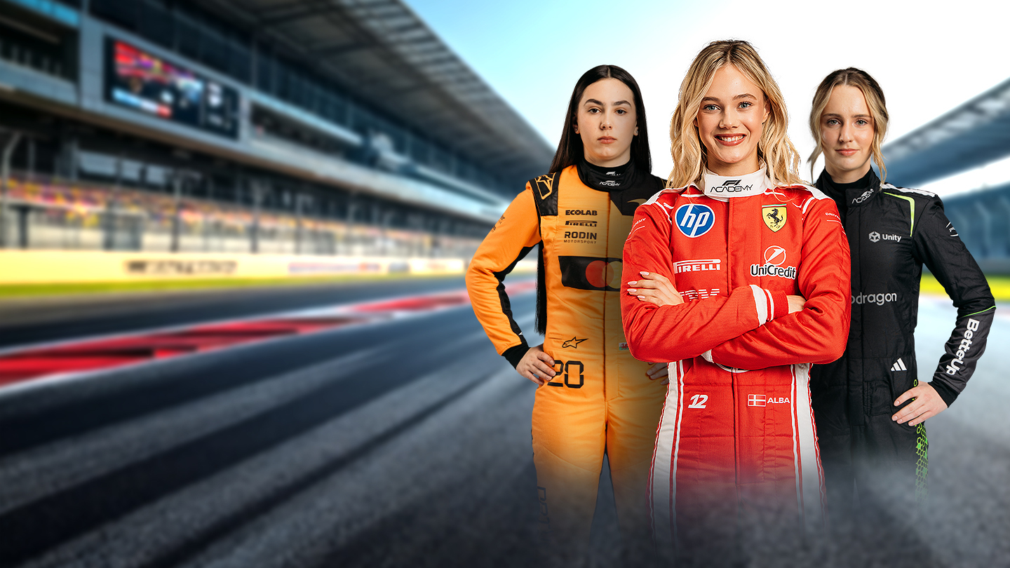 F1 academy great britain 2026 motorsports banner