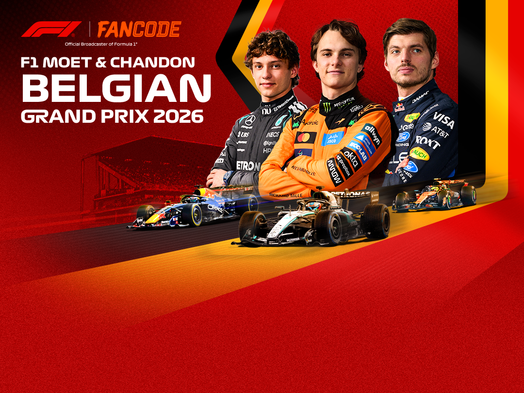 Practice 2 of f1 belgian grand prix 2026 banner