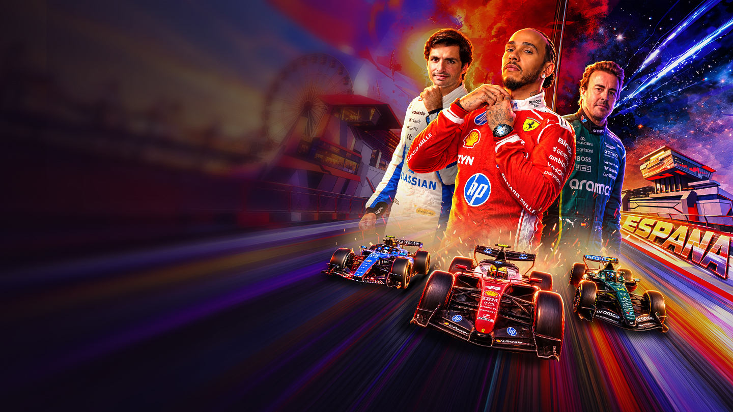 F1 tag heuer gran premio de espana 2026 formula 1 banner