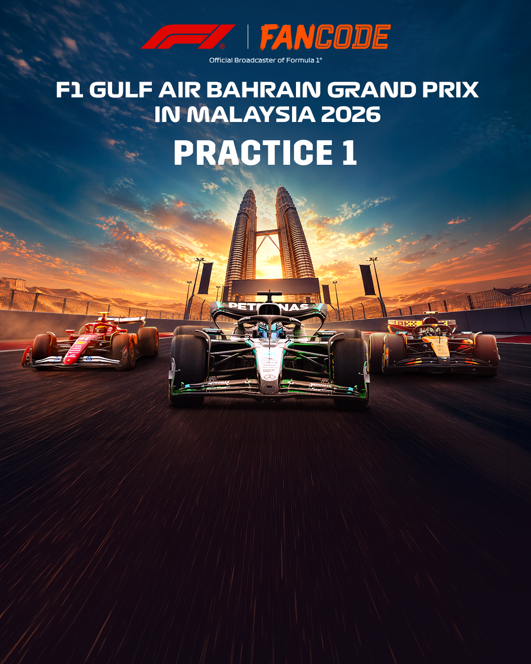 F1 GULF AIR BAHRAIN GRAND PRIX IN MALAYSIA 2026-Practice 1-carousel-image