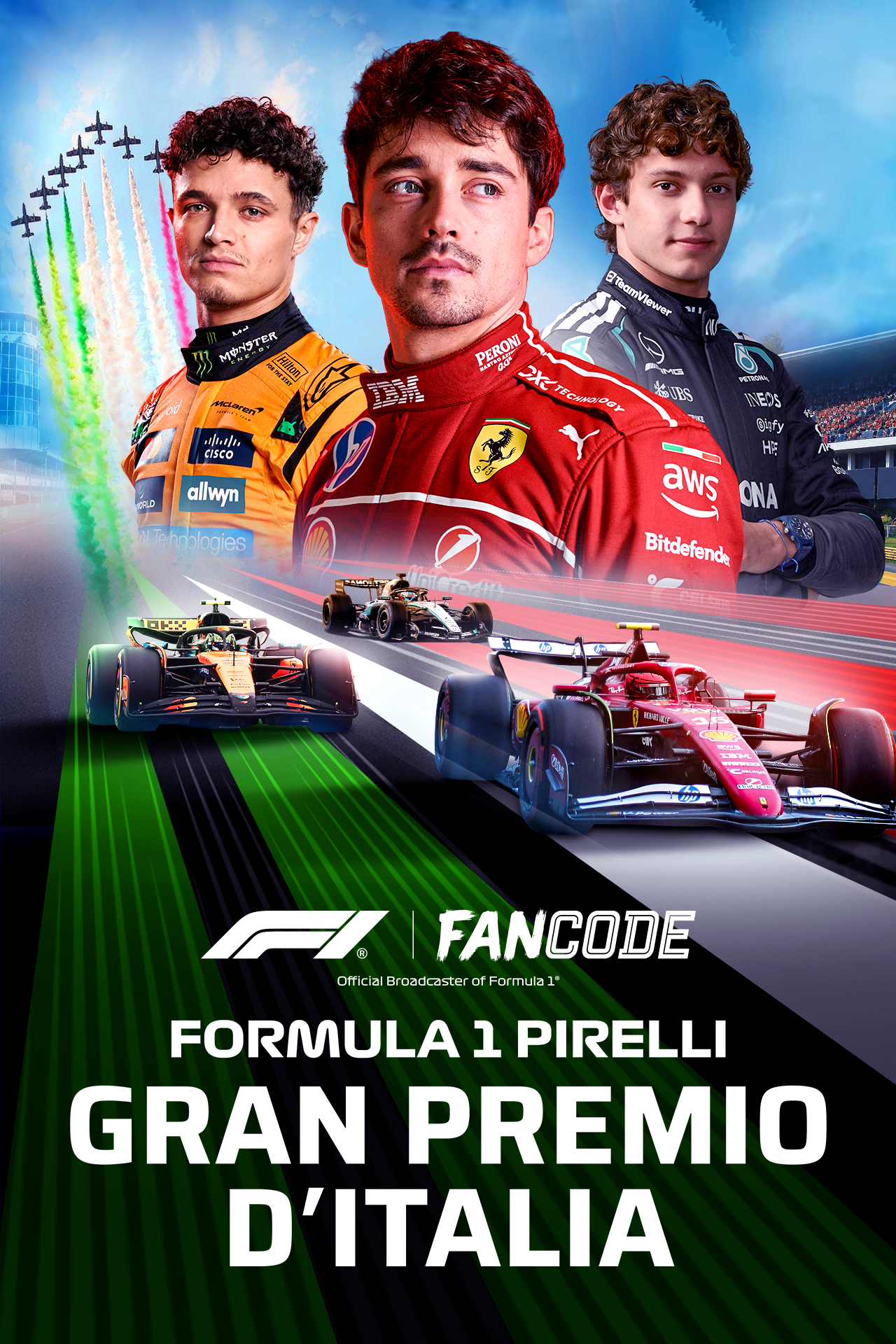 F1 PIRELLI GRAN PREMIO D'ITALIA 2026
