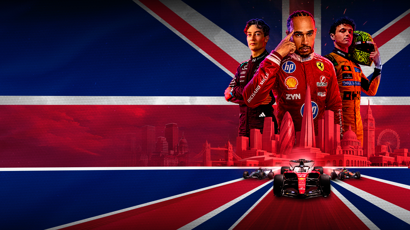 F1 pirelli british grand prix 2026 formula 1 banner