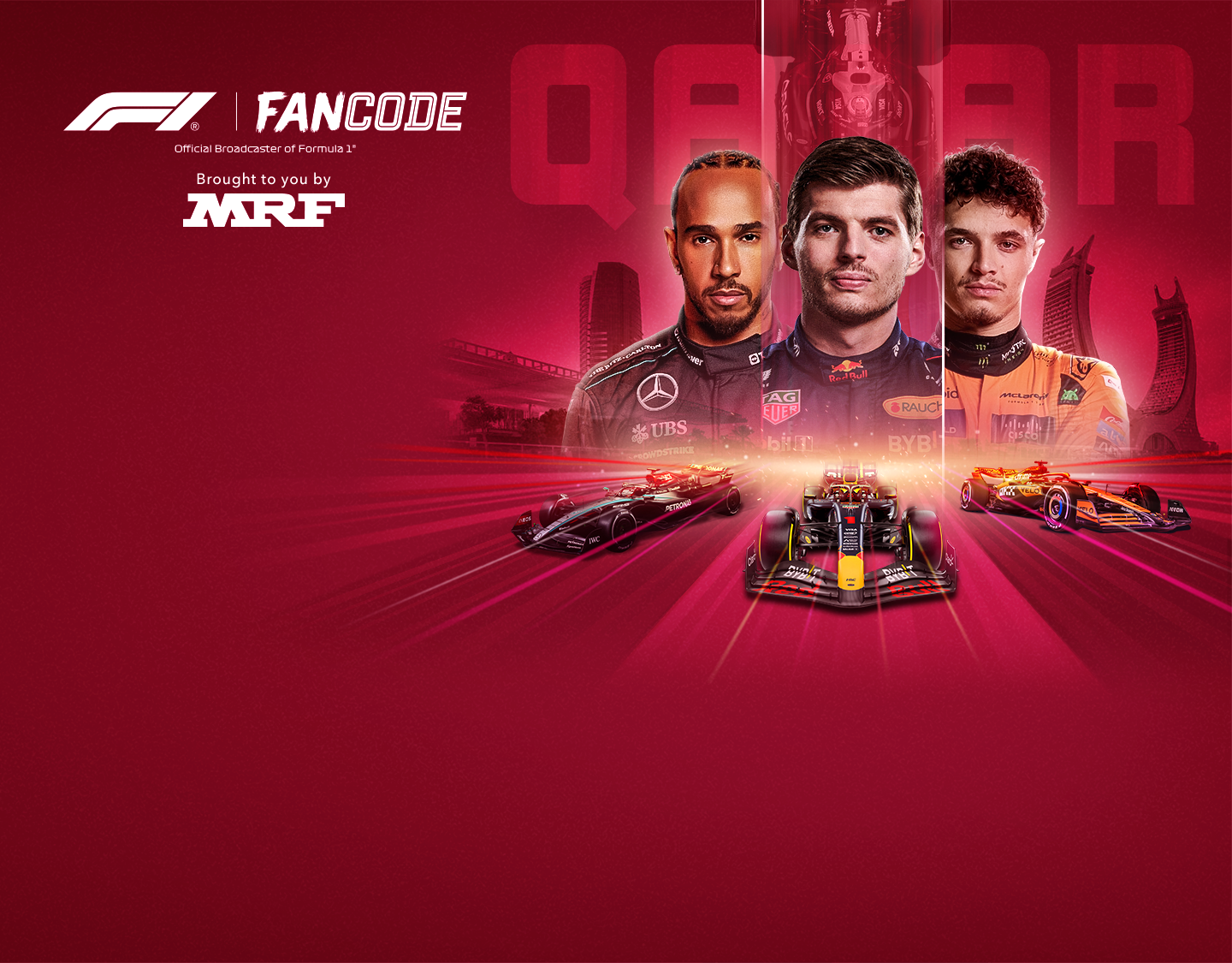 F1 qatar airways qatar grand prix 2024 formula 1 match card