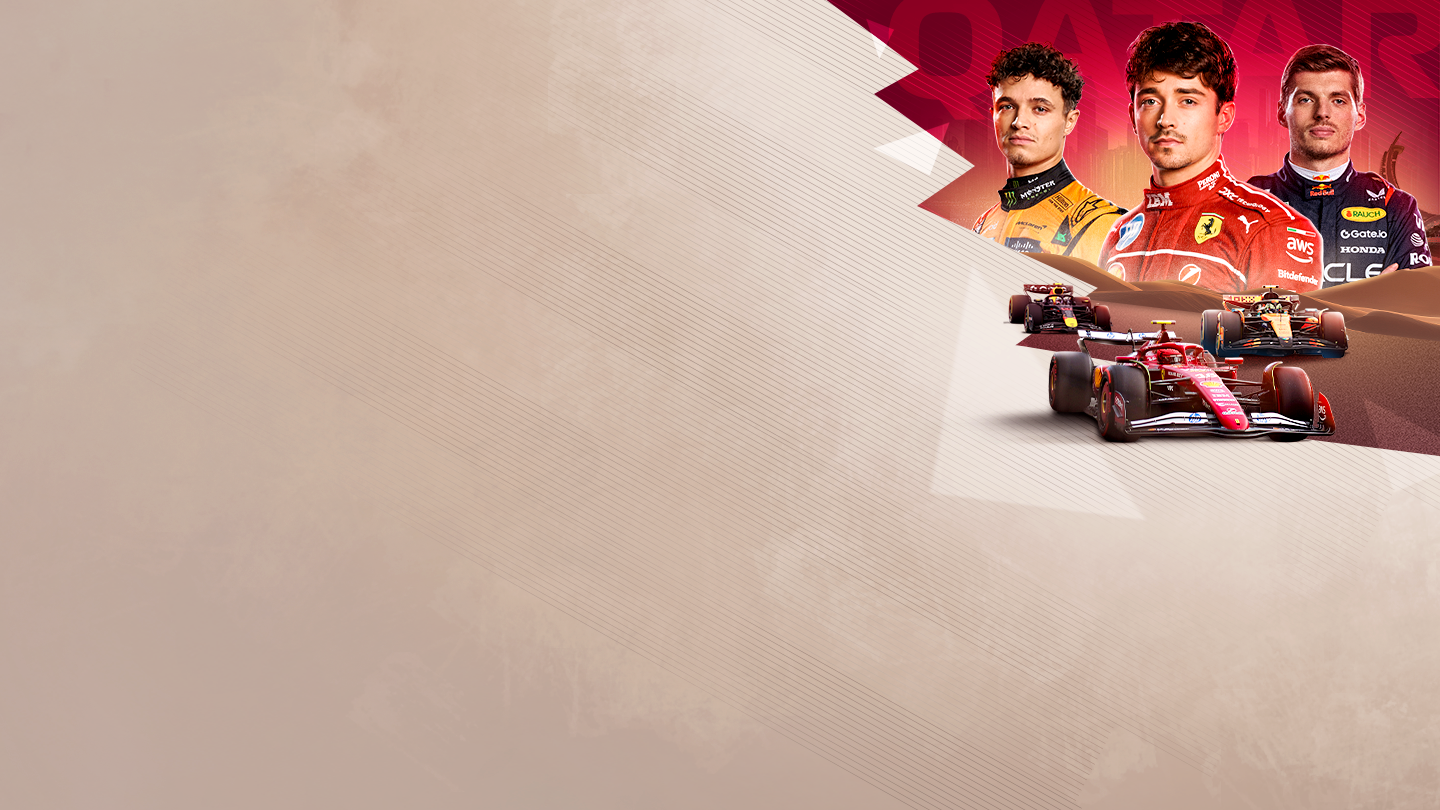 F1 qatar airways qatar grand prix 2025 formula 1 banner