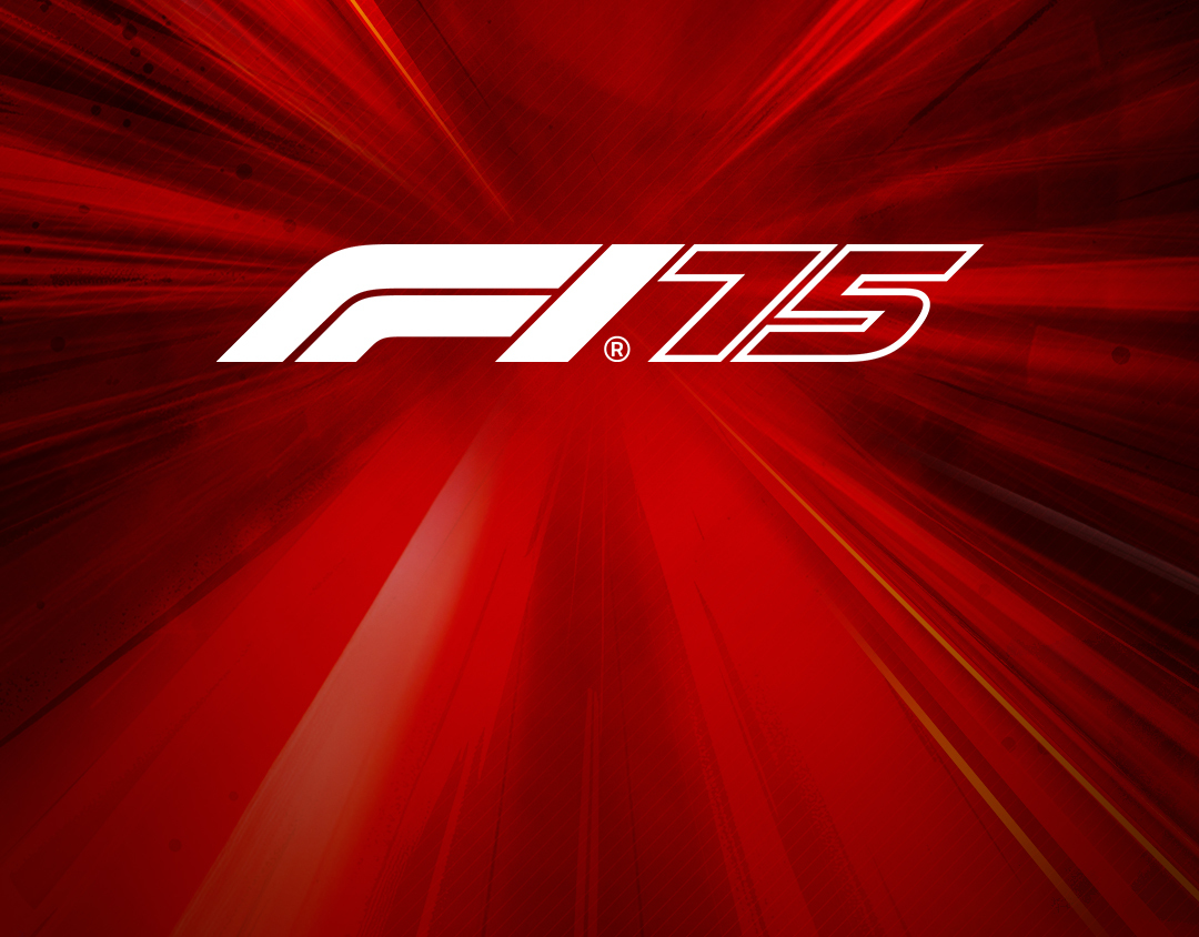 F1 75 event of f1 75 event banner