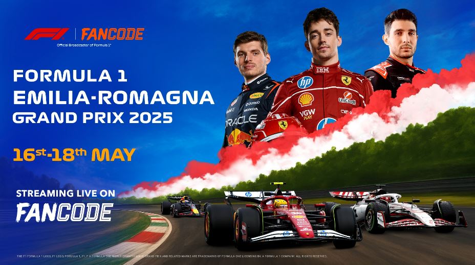 Emilia Romagna GP 2025 | Live on Fancode