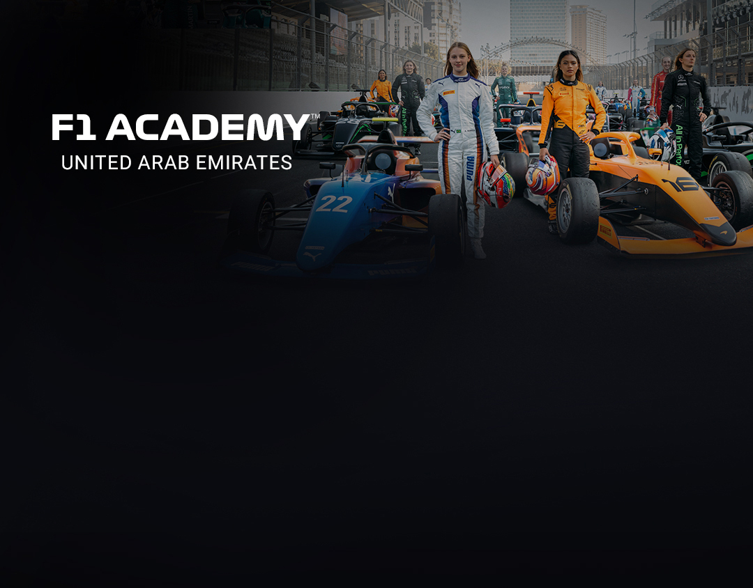 Free practice of f1 academy abu dhabi 2024 banner
