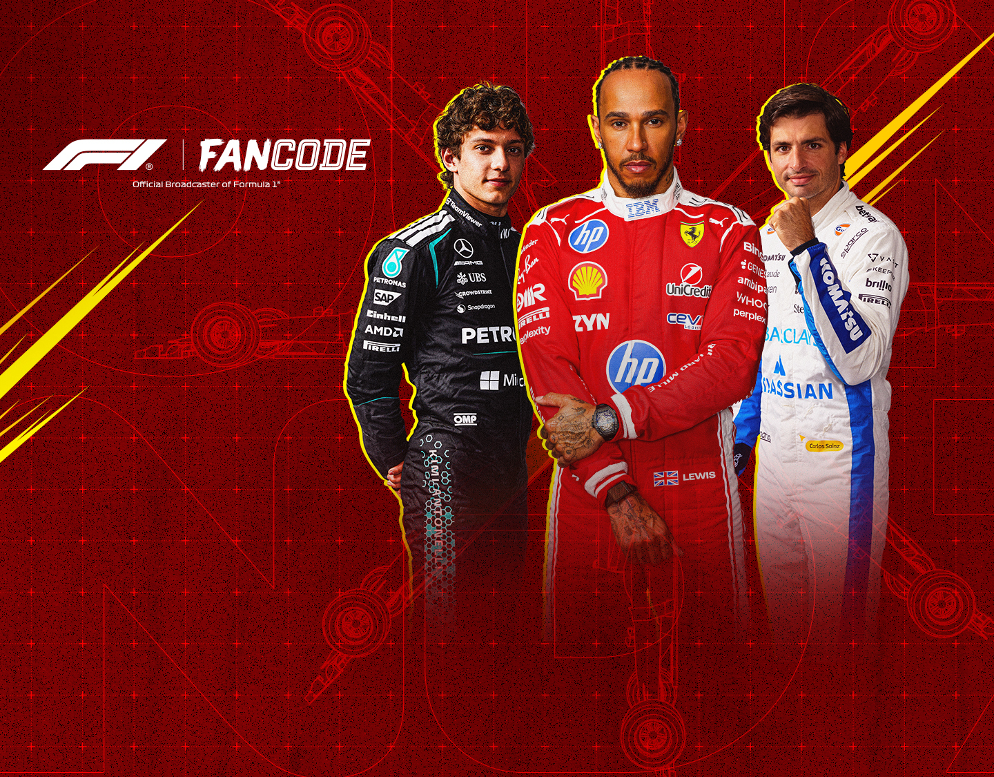 Practice 1 of f1 msc cruises gran premio de barcelona-catalunya  banner