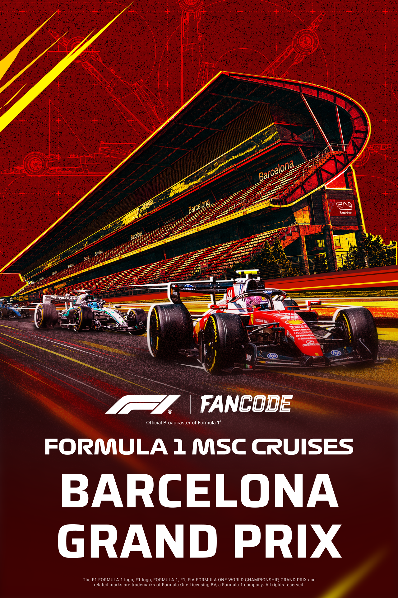F1 MSC CRUISES GRAN PREMIO DE BARCELONA-CATALUNYA 