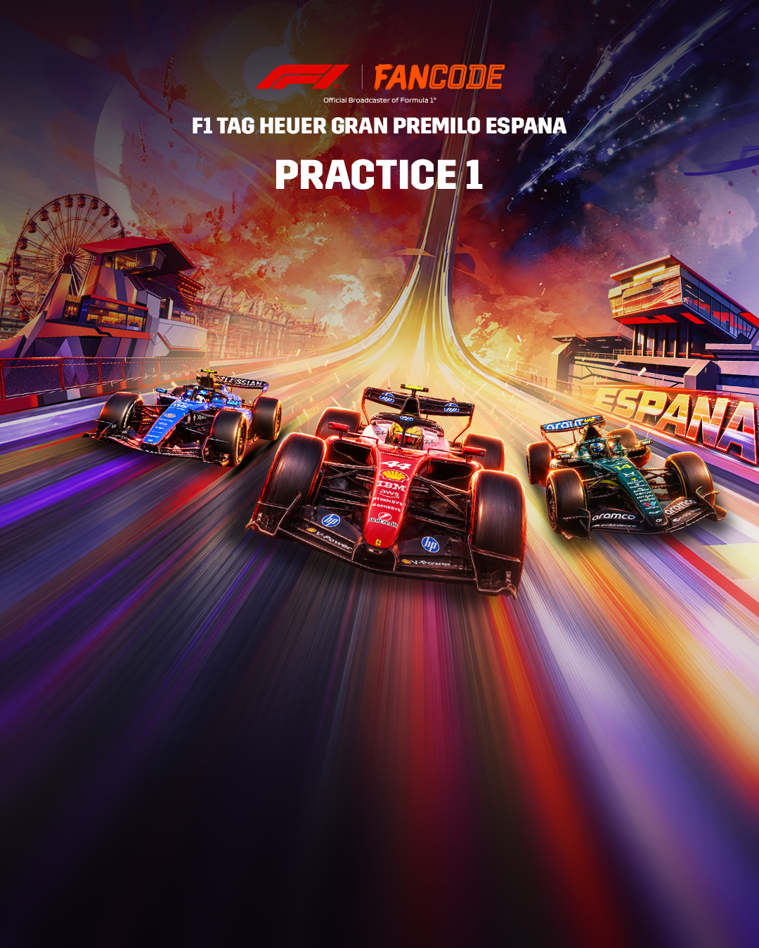 F1 TAG HEUER GRAN PREMIO DE ESPANA 2026-Practice 1-carousel-image