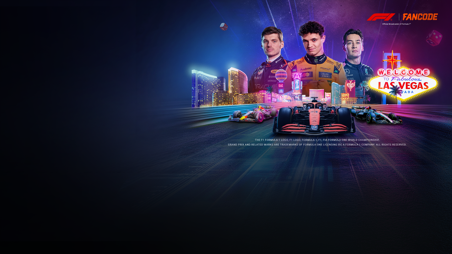 F1 heineken las vegas grand prix 2025 formula 1 banner