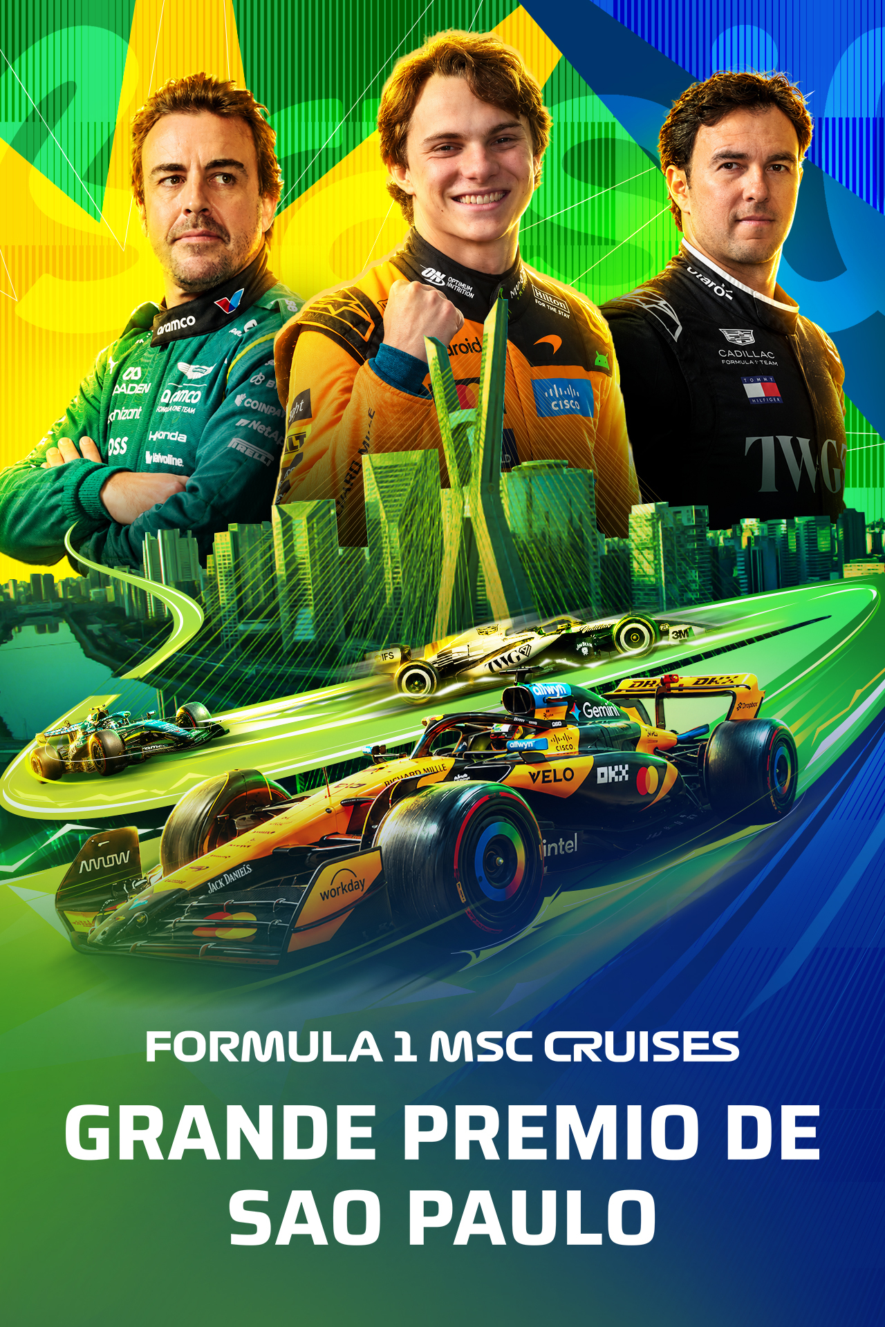 F1 MSC CRUISES GRANDE PREMIO DE SAO PAULO 2026