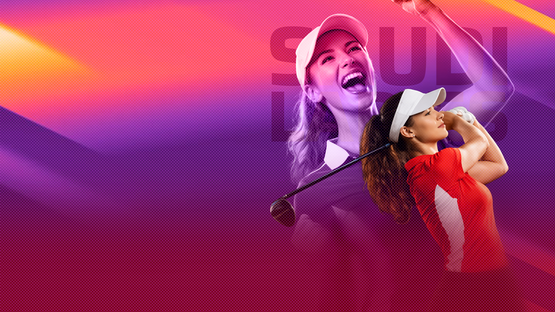 Pif saudi ladies international 2026 golf banner