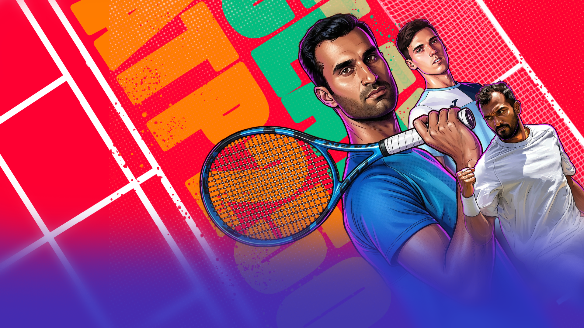 Atp 250 - tiriac open presented by unicredit bank  tennis banner
