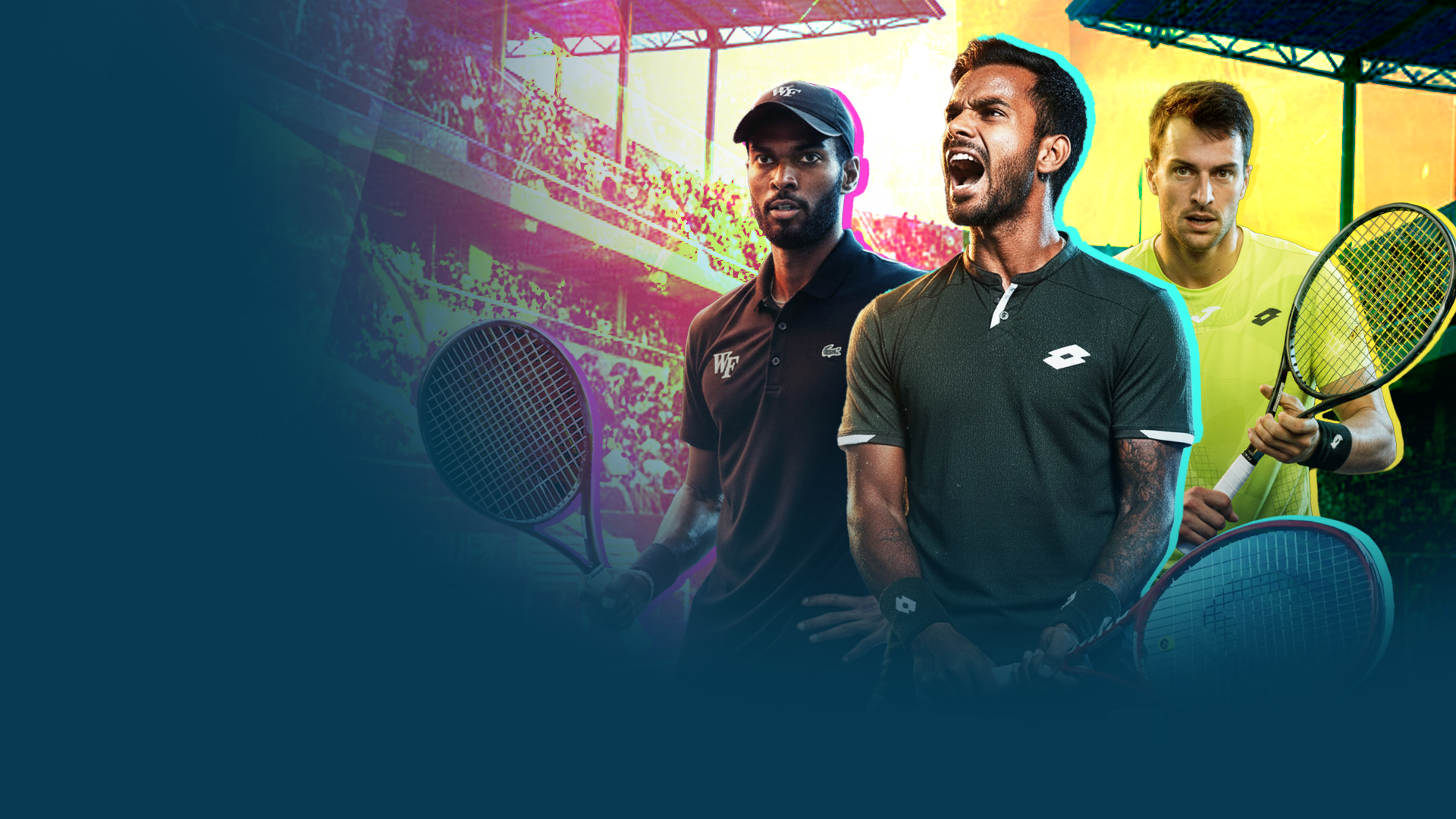 Atp challenger 125 -  bengaluru open tennis banner
