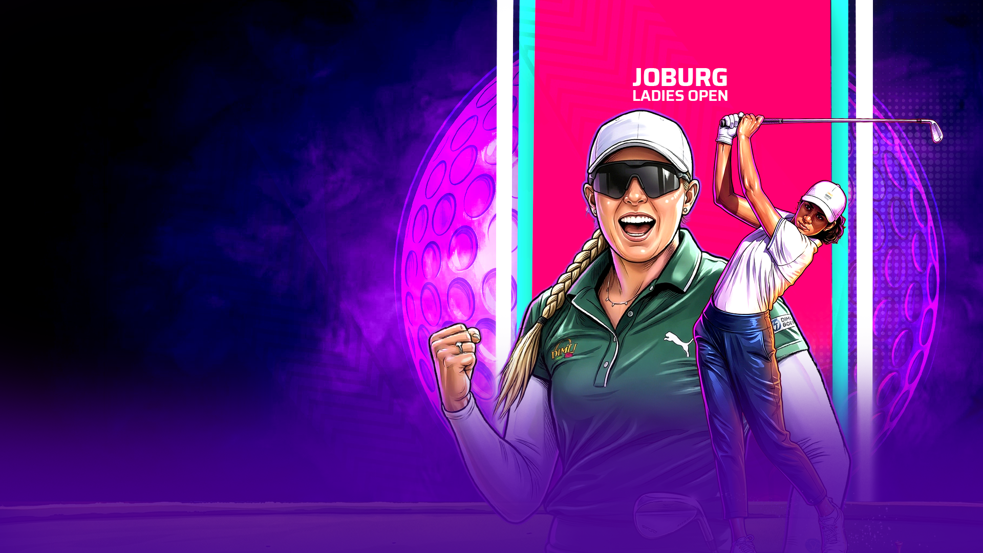 Joburg ladies open 2026 golf banner