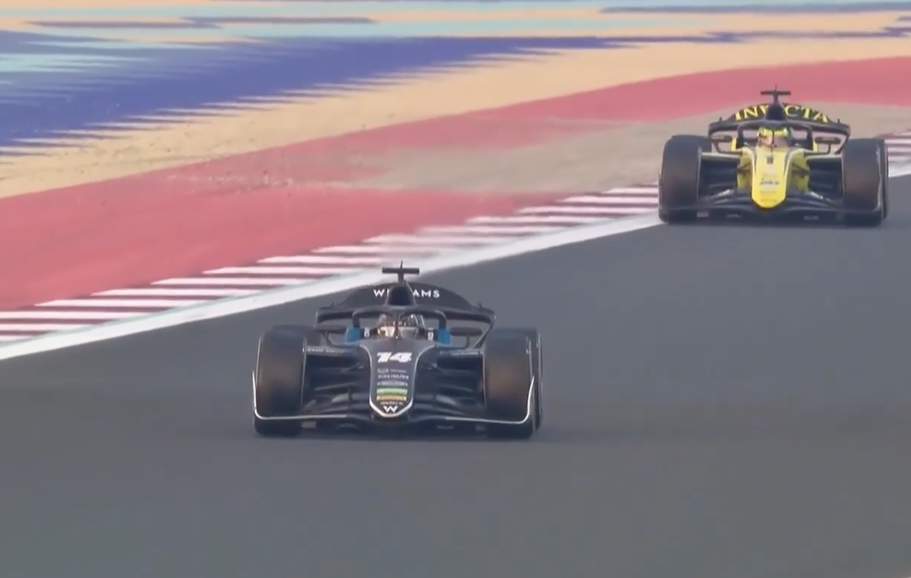 F2 Qatar 2025: Feature Race - Highlights