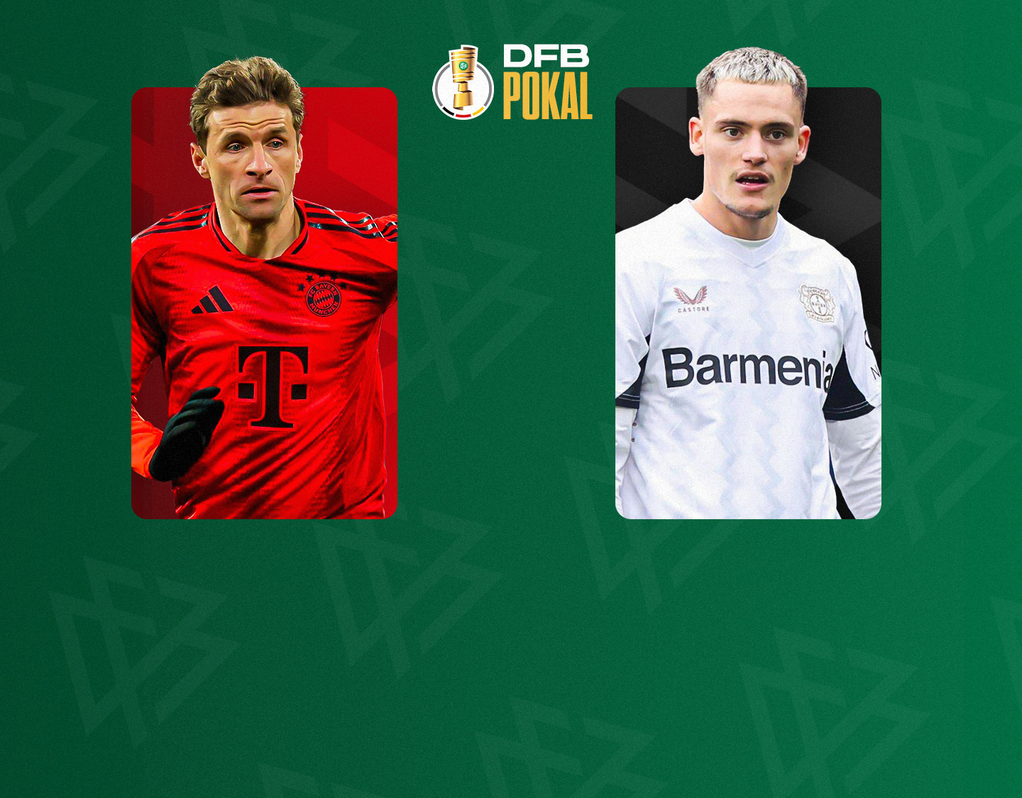 Match #2 of dfb pokal banner