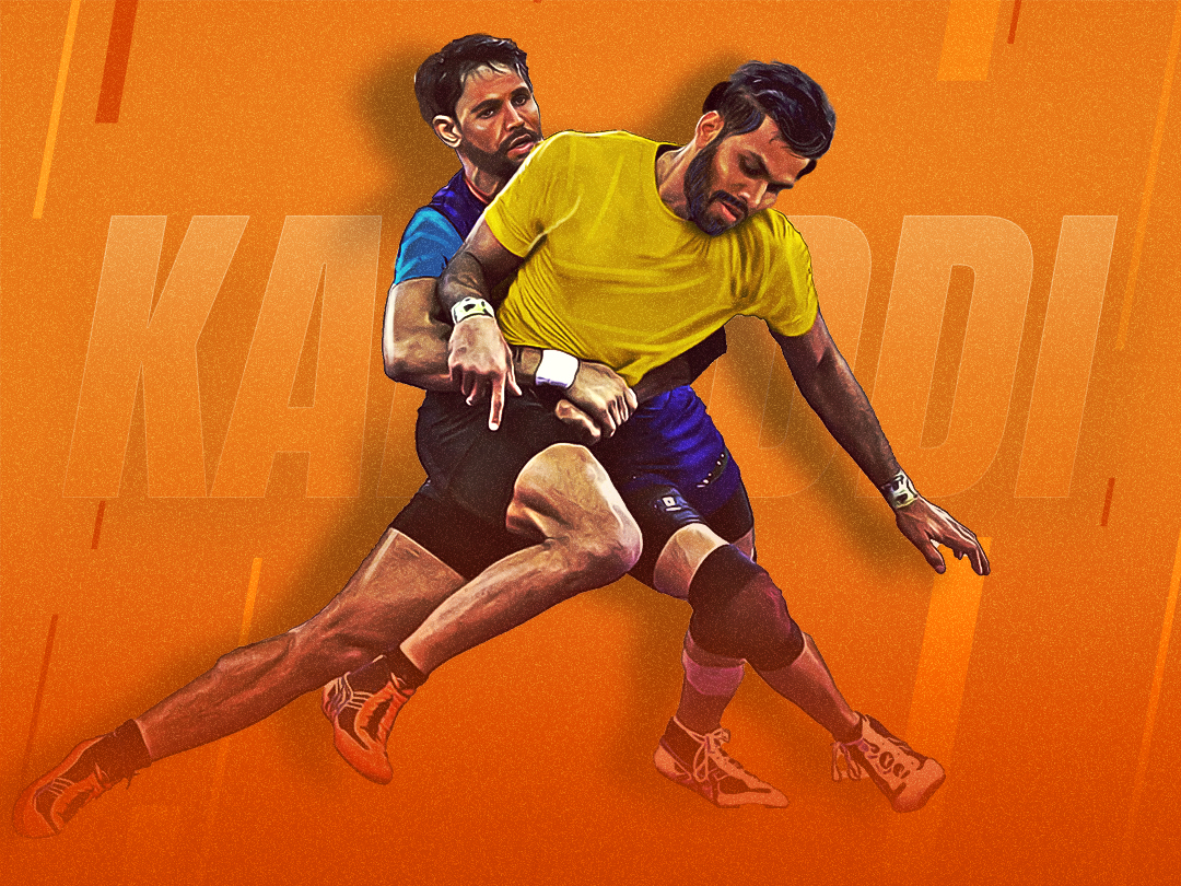 Match #16 of global indian pravasi kabaddi league men, 2025 banner