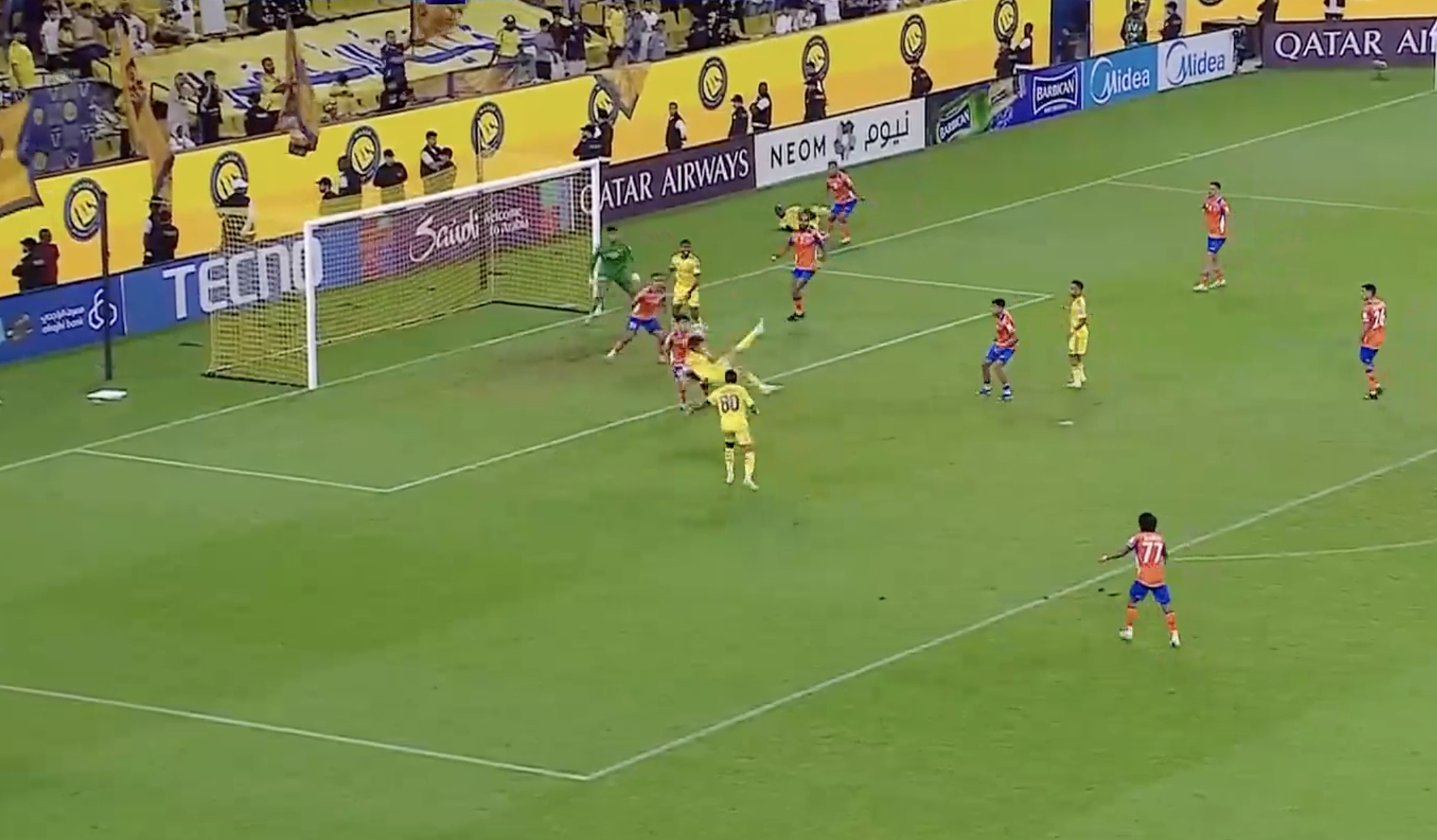 SENSATIONAL! Felix scored spectacular bicycle kick goal 