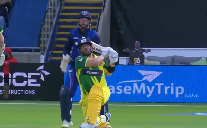 Australia vs England: Aaron Finch's 56 off 23