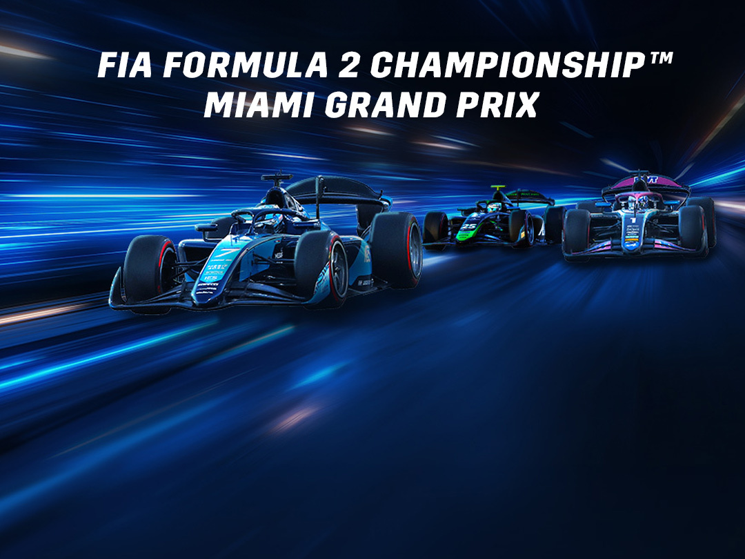 Free practice of f2 miami 2026 banner