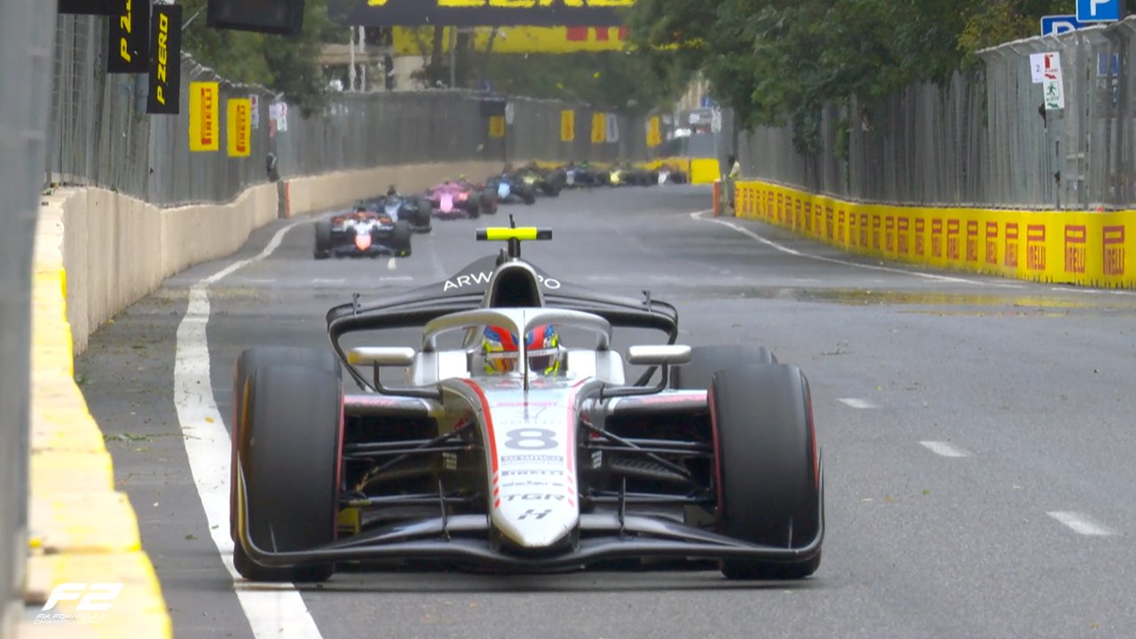 F2 Azerbaijan 2025: Sprint Race - Highlights