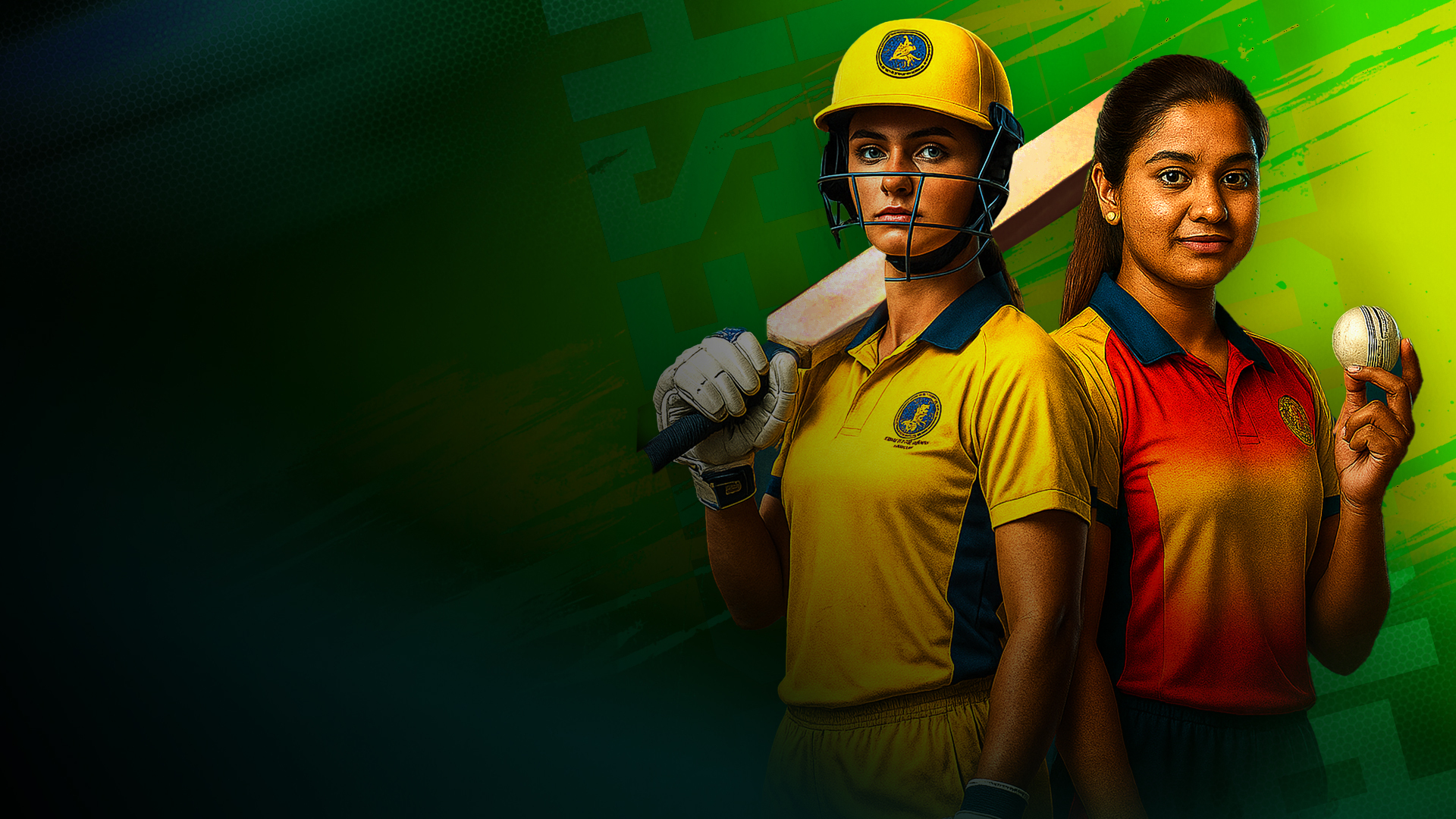 Gcc women's t20i championship, 2025 cricket banner