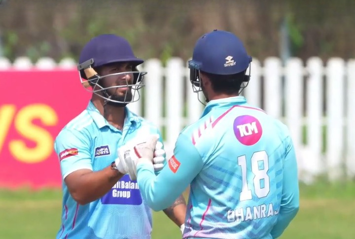 Match 29: Punit Balan Group beat Jain Irrigation by 2 wickets
