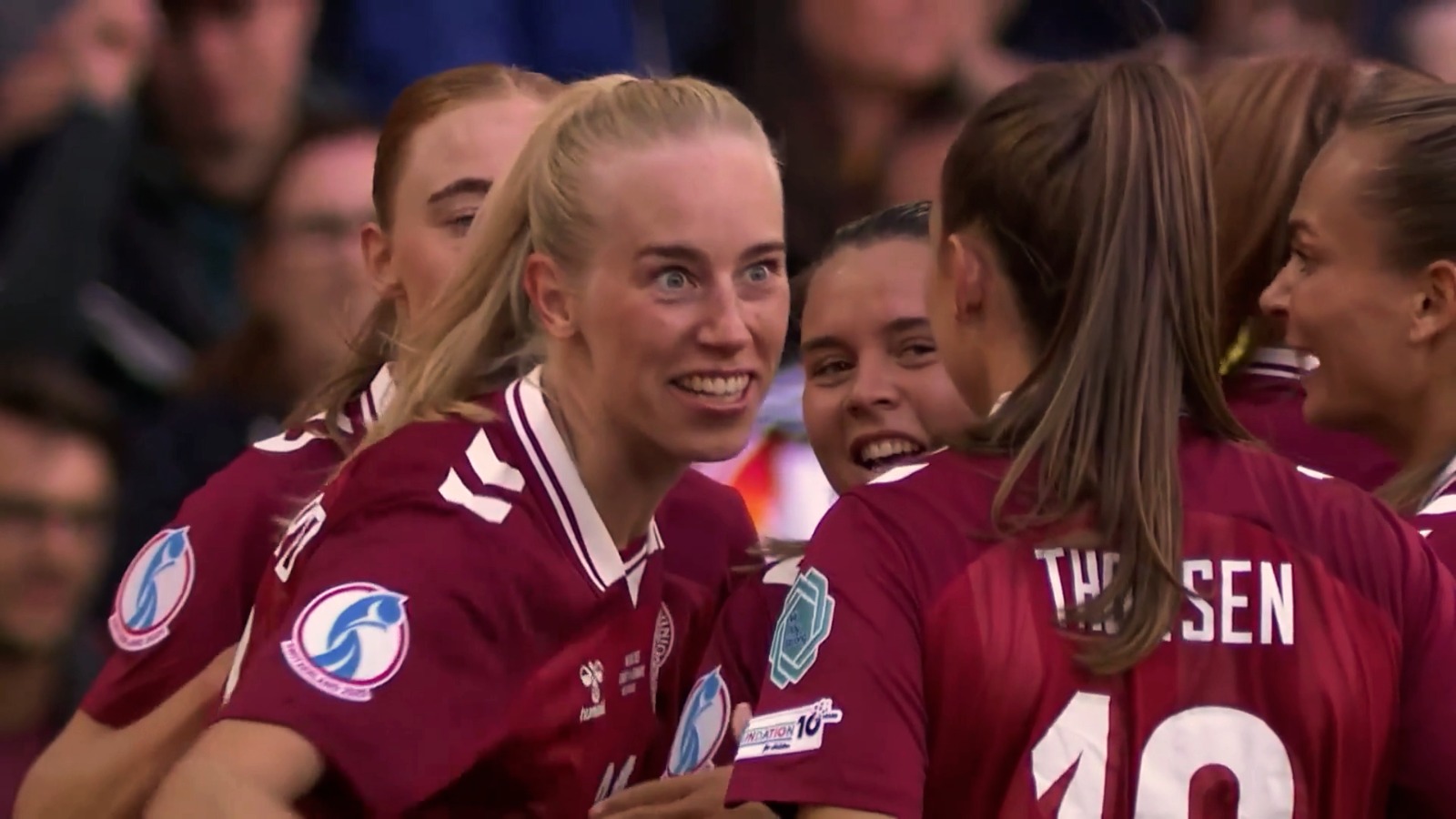 Bang! Vangsgaard’s rocket fired Denmark into the lead | Goal of the day 7