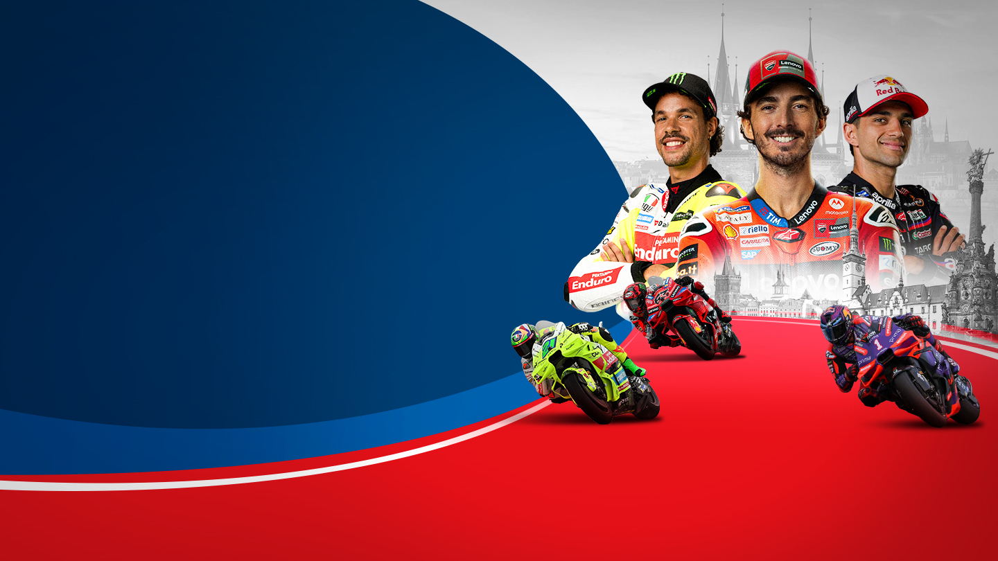 Grand prix of czechia motogp banner