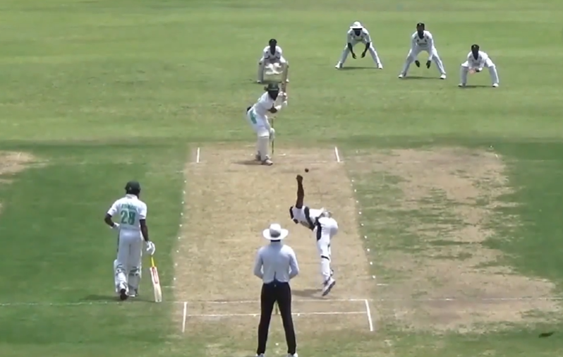 Guyana Harpy Eagles lead Windward Islands Volcanoes by 63 runs | Match 7, Day 2