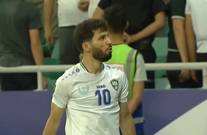 Masharipov’s 20th-Minute goal delivers Uzbekistan's victory