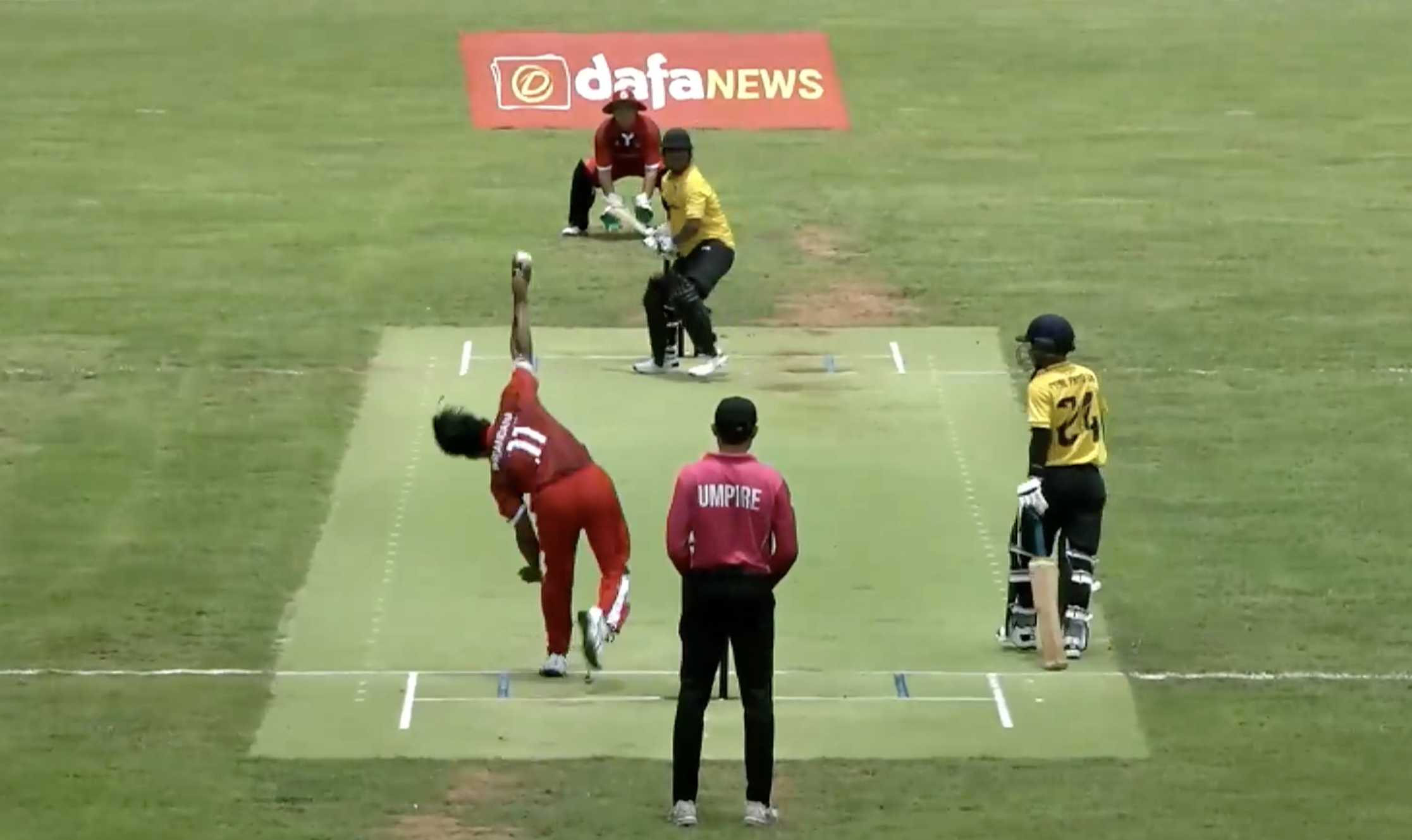 Gede Priandana's 4 for 8 | Match 1