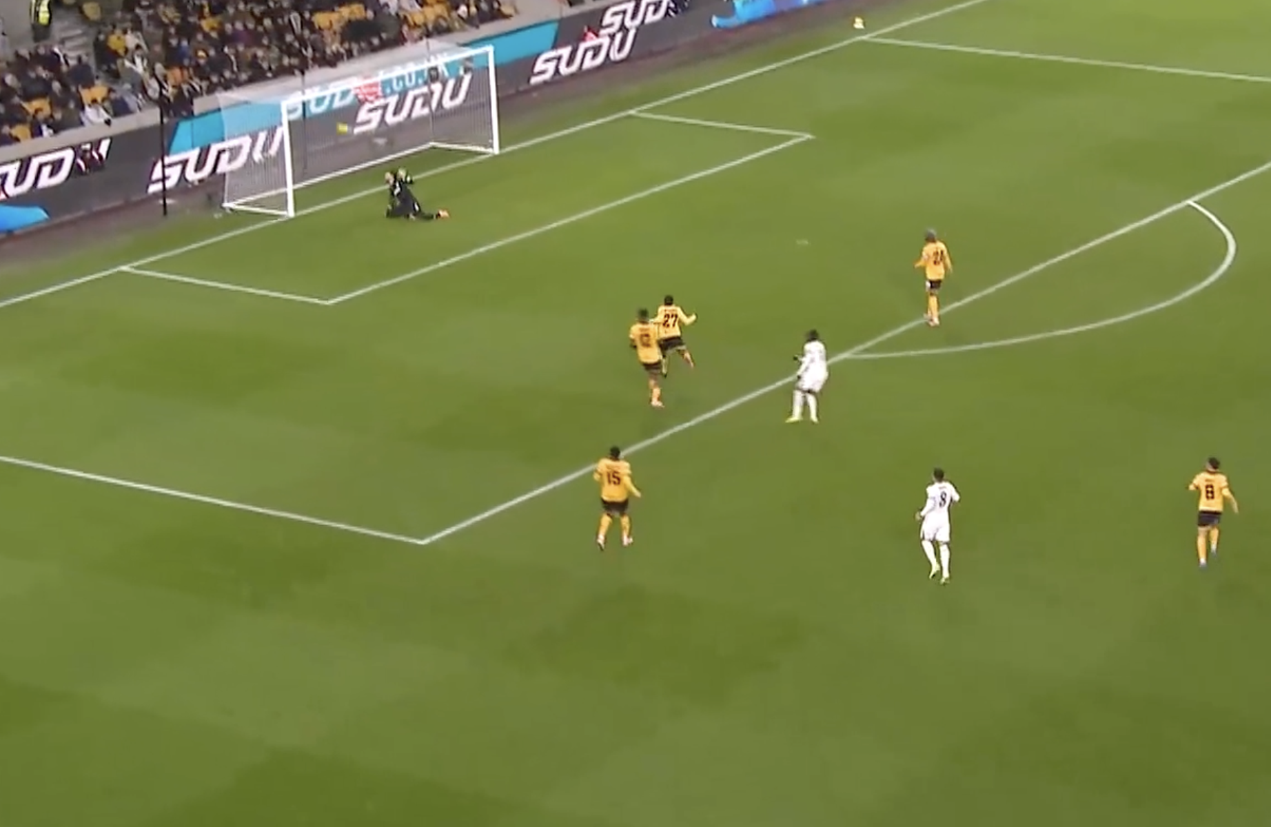 OUTRAGEOUS! Gittens netted a brilliant goal vs Wolves