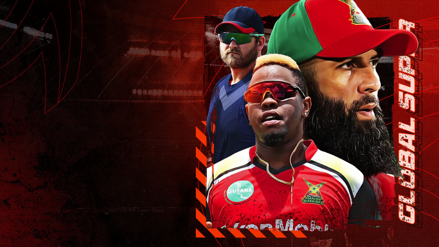 Global super league, 2024 cricket banner