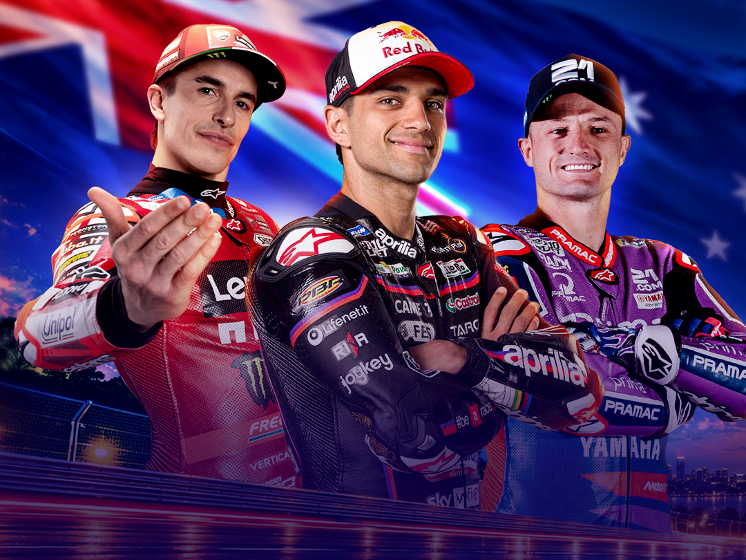 Day 1 of grand prix of australia 2026 banner