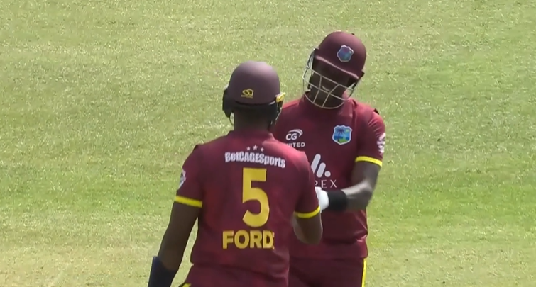 Justin Greaves's 50 off 23 | 3rd ODI