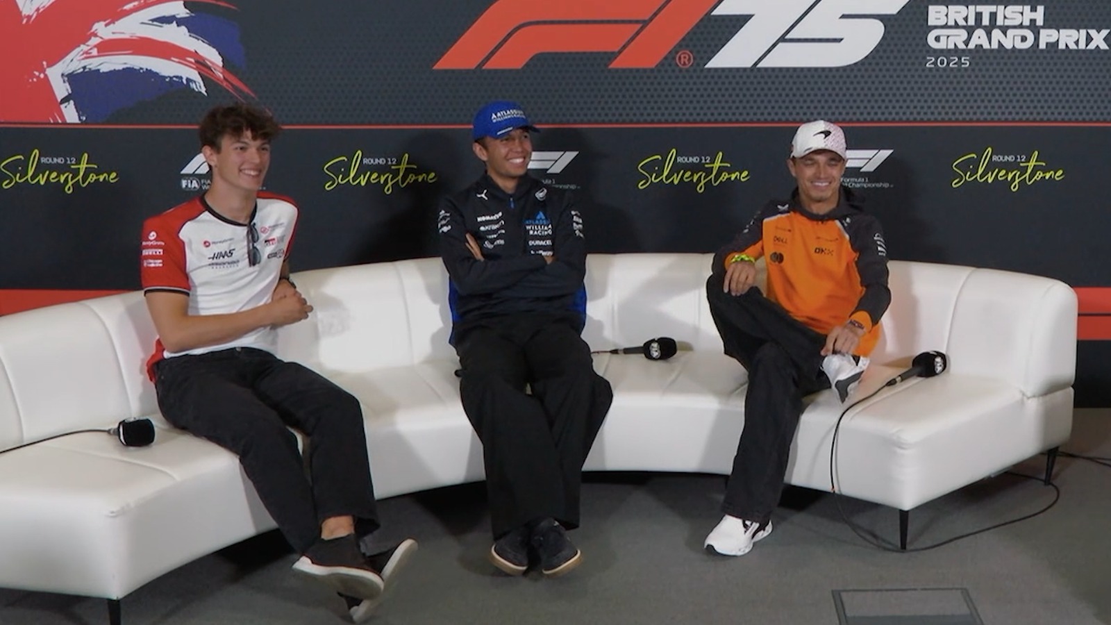 British GP 2025 - Thursday driver press conference | Group 1