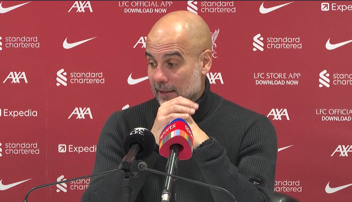 Maybe I deserve to be sacked: Guardiola after City's 0-2 loss at Anfield